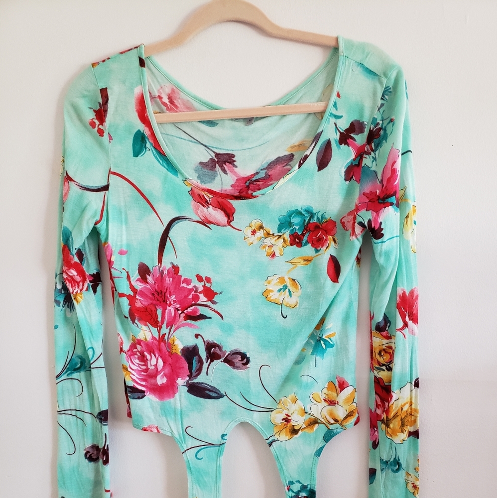 Soft Turquoise Crop Top